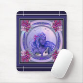 Muismat Paarse Oceaan Mermaid (Met muis)