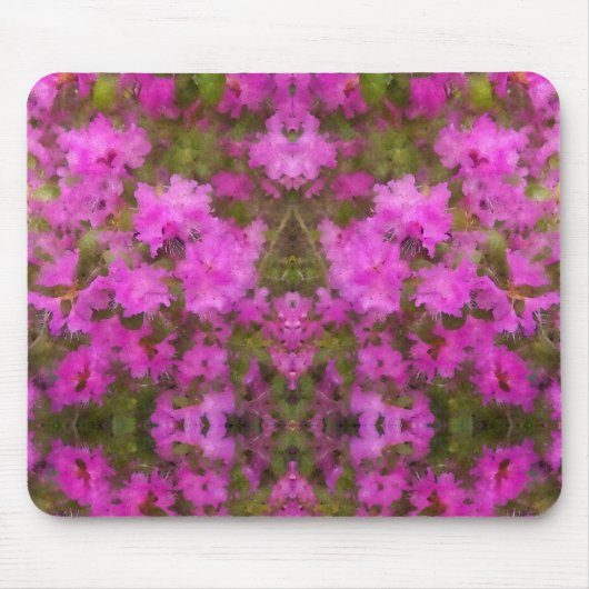 Muismat - Paarse Rhododendrons (Voorkant)