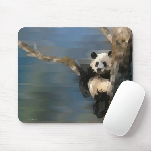 Muismat Panda (Met muis)