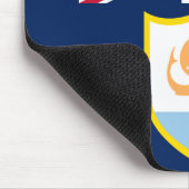 Muismat patriottische Anguilla-vlag (Hoek)