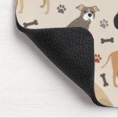 Muismat Pitbull Paws en Botten (Hoek)