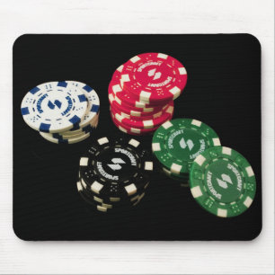Muismat Poker Chips Pattern