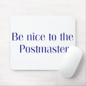 Muismat postmaster (Met muis)