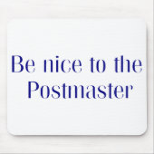 Muismat postmaster (Voorkant)