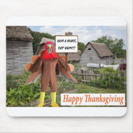 muismat.  Prettig Thanksgiving.  jachtluipaard kal Muismat