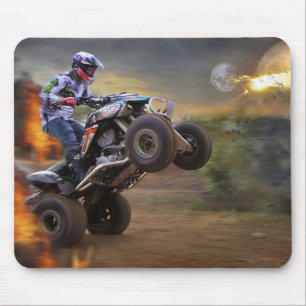 Muismat Quad Bike springt naar een Porthole