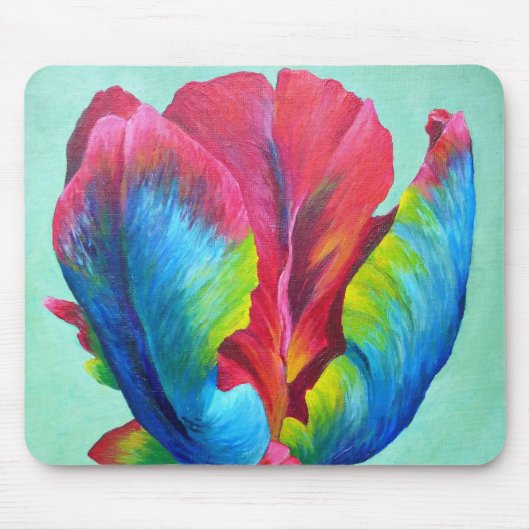 Muismat Regenboog Tulp #2 (Voorkant)