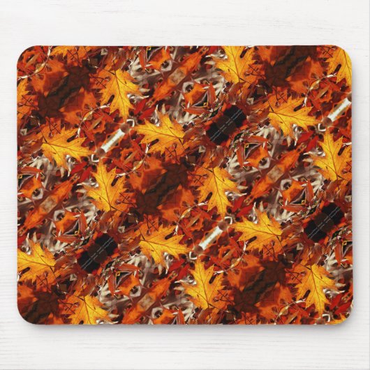 Muismat regenboog val bladeren (Voorkant)