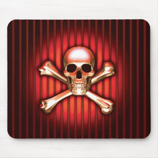 Muismat rode schedel (Voorkant)