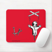 Muismat Rode Witch Doll (Met muis)