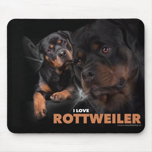 Muismat Rottweiler (Voorkant)
