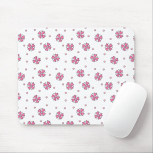 Muismat roze hartventilator petals