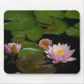 Muismat roze Lotus Waterlilies (Voorkant)
