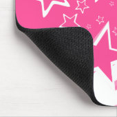 Muismat roze sterren (Hoek)