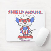 Muismat SCHILD (Met muis)