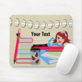 Muismat school (Met muis)