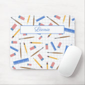 Muismat schoolvoorraadpatroon (Met muis)