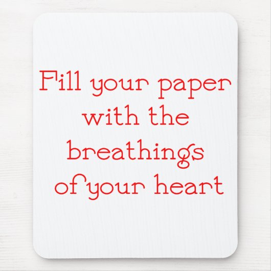 Muismat schrijver (Voorkant)