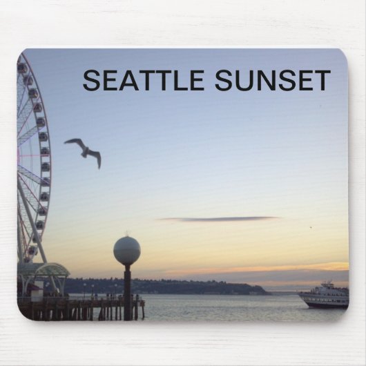MUISMAT SEATTLE SUNSET (Voorkant)