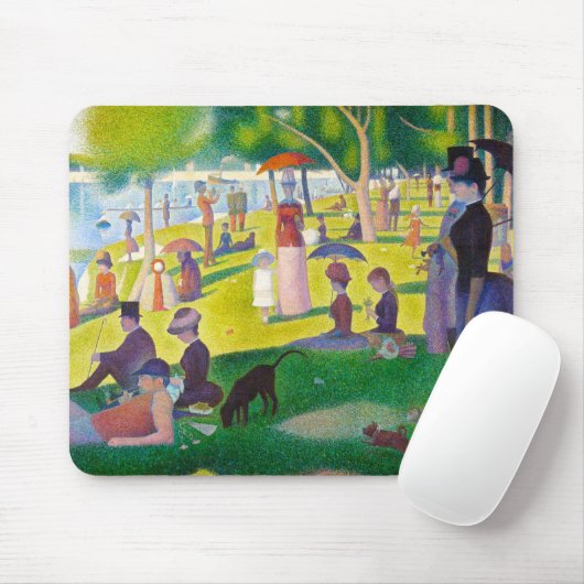 Muismat Seurat La Grande Jatte (Met muis)