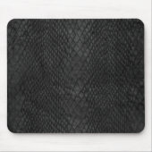 Muismat Snakeskin Black en Dark Grey Pattern (Voorkant)