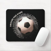 Muismat Soccer Fan Voetbal Pattern (Met muis)