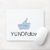 Muismat sociale media (Met muis)