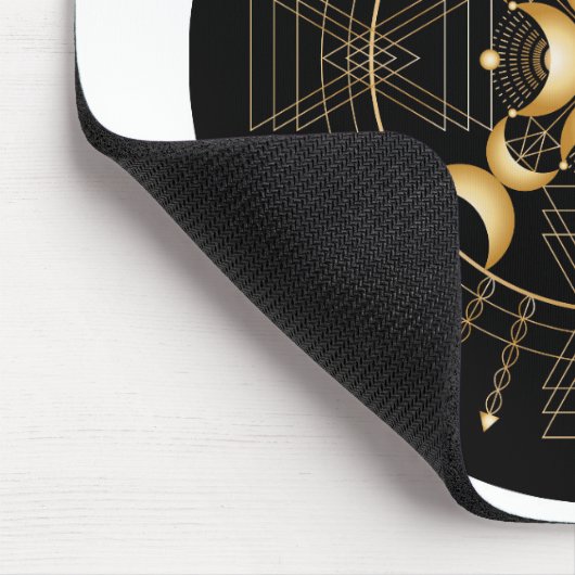 Muismat Solar Plexus Chakra Shadow Mandala (Hoek)