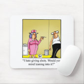 Muismat "Spectickles" voor verpleegkundigen/medisc (Met muis)