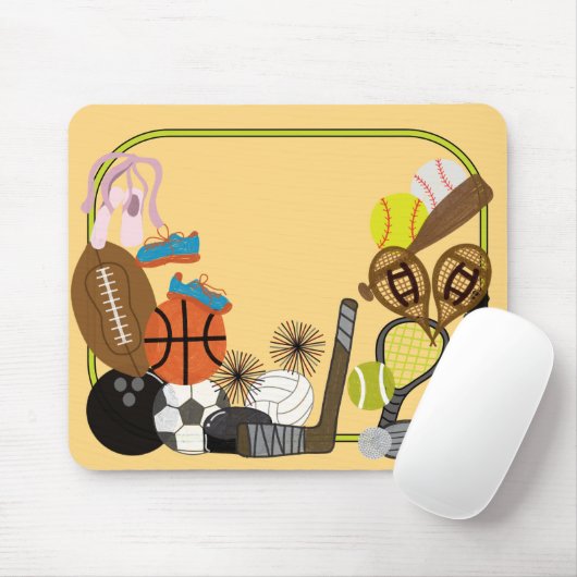 Muismat sport (Met muis)