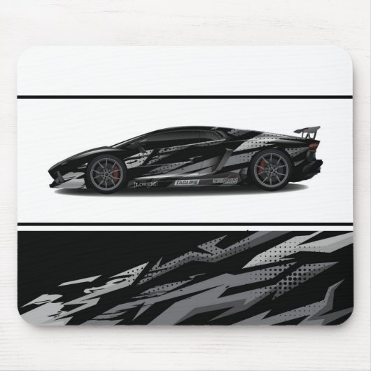 Muismat sportauto (Voorkant)