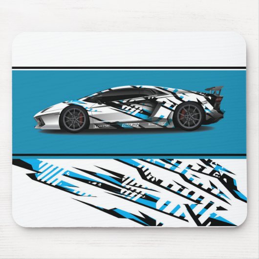 Muismat sportauto (Voorkant)