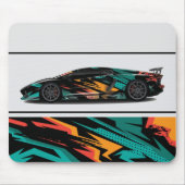 Muismat sportauto (Voorkant)