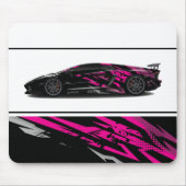 Muismat sportauto (Voorkant)