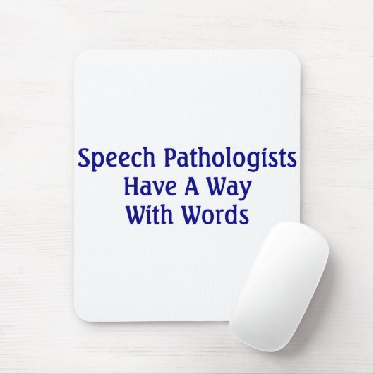 Muismat spraakpatholoog (Met muis)