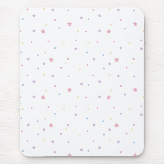 Muismat Stars Pastel Colors (Voorkant)