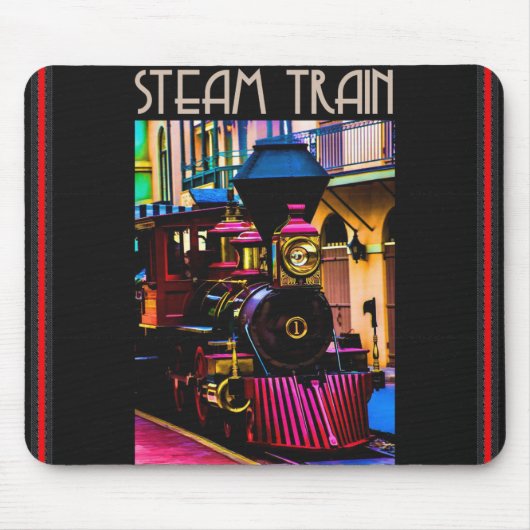 Muismat stoomtrein (Voorkant)