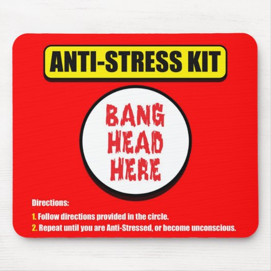 Muismat tegen de Stress Kit (Voorkant)