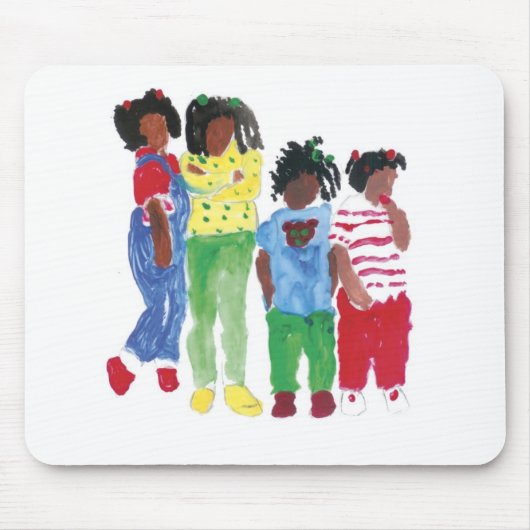 Muismat "Terug op de dag" (Voorkant)