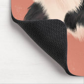 Muismat Tibetaans-Spanjaard (zwart-wit) (Hoek)