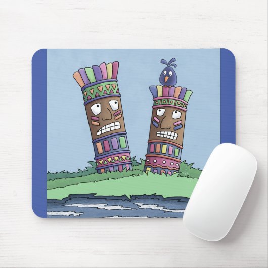 Muismat Tiki Bird Plum (Met muis)