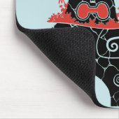 Muismat Tiki Kon Fantasy Island (romance kleuren) (Hoek)