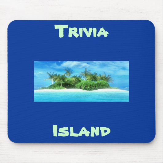 Muismat Trivia Island (Voorkant)