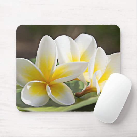 Muismat Tropische bloemen (Met muis)