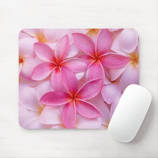 Muismat Tropische bloemen (Met muis)