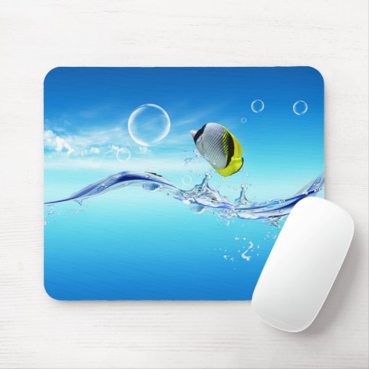 Muismat tropische vis (Met muis)