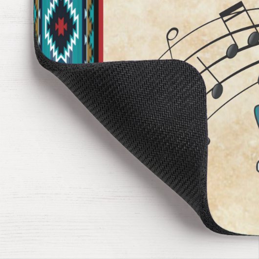 Muismat Turquoise Kokopelli (Hoek)