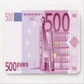 Muismat van 500 Euro Bill (Voorkant)