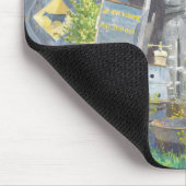 Muismat van Antieke van hout (Hoek)