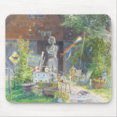 Muismat van Antieke van hout (Voorkant)